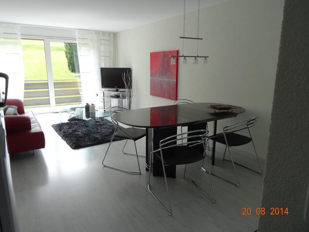 Haus Montanara Apartamento Unterbäch Exterior foto